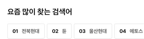 많이 찾는 검색어 .